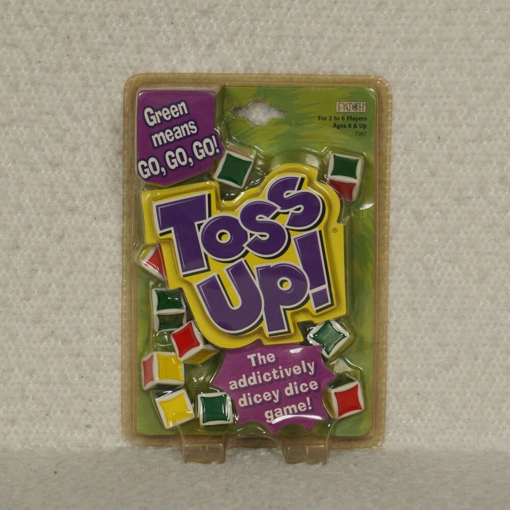 Vintage Toss Up! The Addictively Dicey Dice Game! Patch Products Sealed 2004